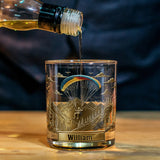 Sky Master - Personalized Parachute/Paragliding Whiskey Glass