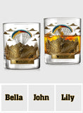 Sky Master - Personalized Parachute/Paragliding Whiskey Glass