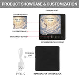 I Miss You - Personalized Memorial Custom Shape Music Magnet