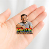 Pride Wearable Enamel Pin And Cap - Personalized LGBT Support Classic Cap With Pin