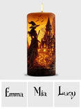 Witch Castle - Personalized Witch Flameless Candle