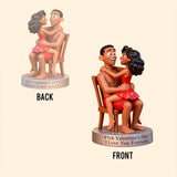 Any Photo Funny Gift For Couple - Personalized Couple Custom Shaped Acrylic Plaque