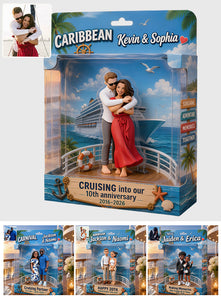 Any Photo Cruise Memories - Personalized Cruising Acrylic Display Box