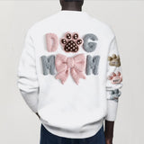 Dog Mom - Personalized Dog Cardigan Sweater
