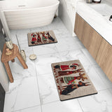 Christmas Dog - Personalized Dog Non-Slip Tufted Rug