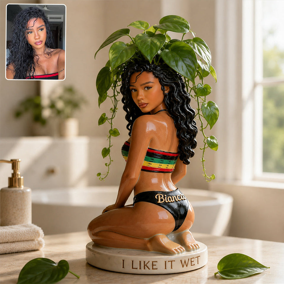 Sexy Plant - Personalized Spicy Couple Acrylic Pot