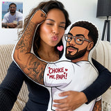 Funny Gift For Couple - Personalized Spicy Couple Premium Faux Fur Pillow