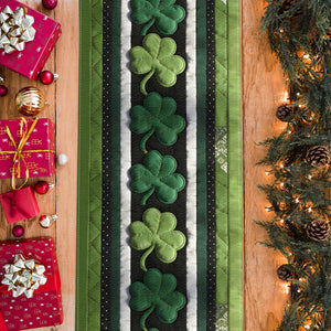 Irish Shamrock - Personalized Irish Table Runner