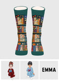 Shhh I'm Reading - Personalized Book Socks