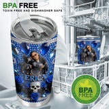 Custom Any Photo - Personalized Skull Tumbler