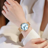Glassy Dolphin - Personalized Dolphin Women Hand Watch