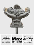Pet Memorial - Personalized Dog Acrylic Garden Sign/ Acrylic Plaque Sign