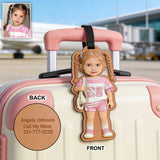 My First Luggage Tag - Personalized Kid Luggage Tag
