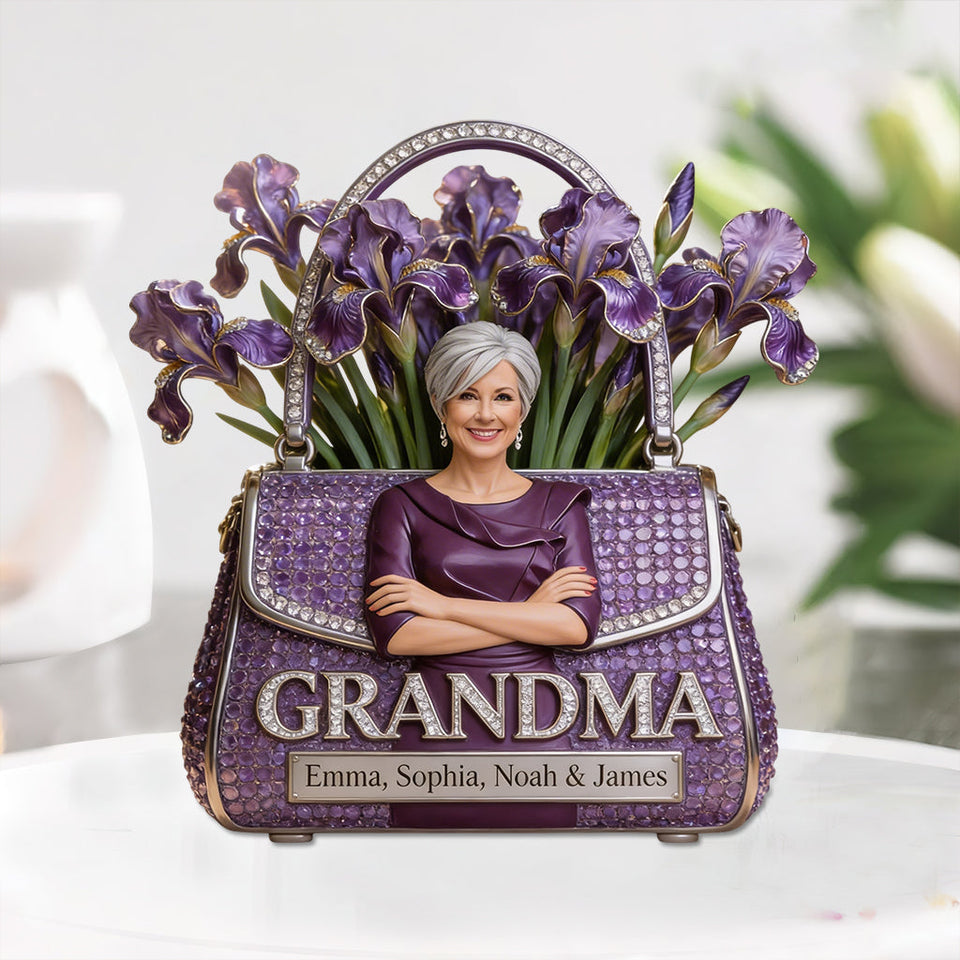 Cutsom Any Photo - Personalized Grandma Custom Shaped Acrylic Plaque