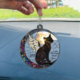 I Am Always With You - Personalized Cat Custom Shaped Car Ornament