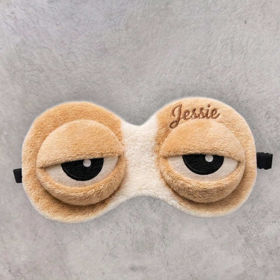 Funny Sleepy Pet - Personalized Dog Cooling Sleep Mask