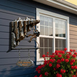 Mountain Climbing Adventure - Personalized Rock Climbing Wooden Wall Mount Sign