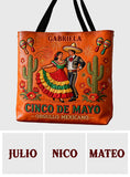 Celebrate Cinco De Mayo - Personalized Cinco de Mayo Tote Bag