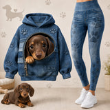 Custom Any Photo - Personalized Dog Hoodie and Leggings