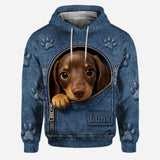Custom Any Photo - Personalized Dog Hoodie and Leggings