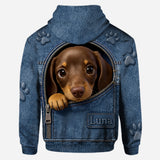 Custom Any Photo - Personalized Dog Hoodie and Leggings