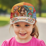 Peace Love Sunshine - Personalized Hippie Classic Cap