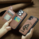Love Horse - Personalized Horse Wallet Phone Case