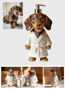 Luxury Pet Spa - Personalized Dog Soap Dispenser