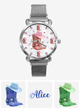 Floral Cowgirl - Personalized Cowgirl Women Hand Watch