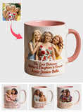 Perfect Gift for Mom - Personalized Mother Set Accent Mug with Acrylic Stirrers