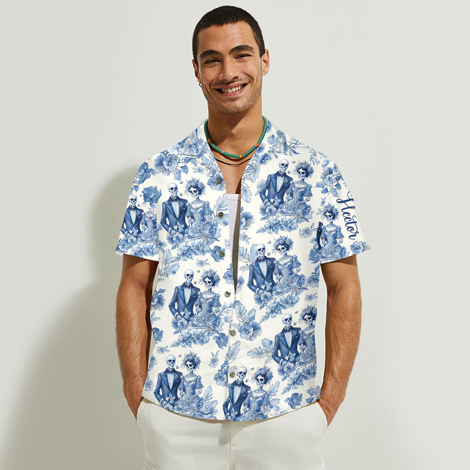 Until Death Do Us Part - Personalized Couple Hawaiian Shirt & Sleeveless Dress