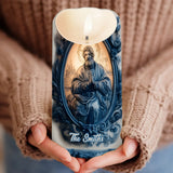 Catholic Saints - Personalized Christian Flameless Candle