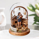 Chicken Farm - Personalized Chicken Custom Shaped Acrylic Plaque