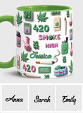 Stoner Chic - Personalized Weed Accent Mug