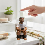 Doing Dad Sht - Personalized Father Paper Towel Holder & Soap Dispenser