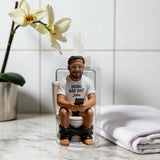 Doing Dad Sht - Personalized Father Paper Towel Holder & Soap Dispenser