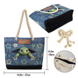 Salty Lil' Beach - Personalized Turtle Beach Bag