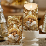Eternal Faith - Personalized Christian Flameless Candle