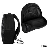 Cool Black Skull - Personalized Skull Multifunctional Backpack