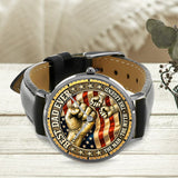 Best Dad Ever - Personalized Father Hand Watch