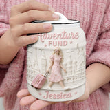 Travelling Saving Jar - Personalized Travelling Jar
