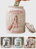 Travelling Saving Jar - Personalized Travelling Jar