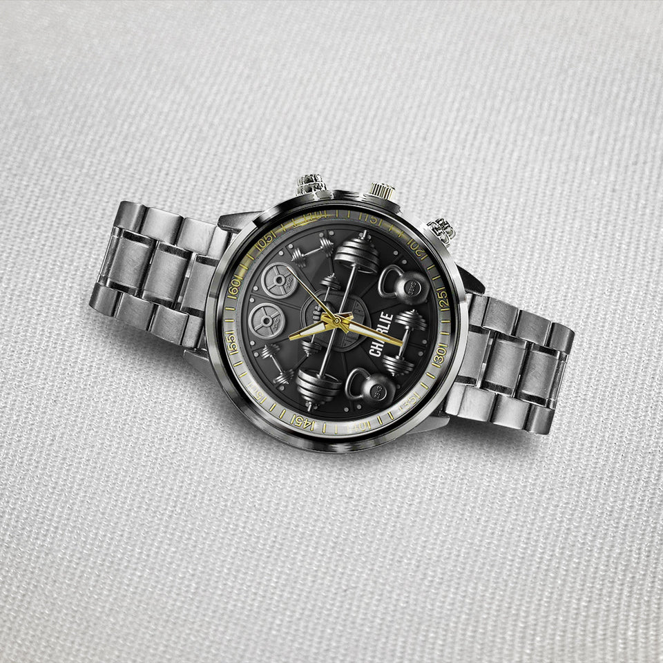 No Pain No Gain - Personalized Fitness Hand Watch
