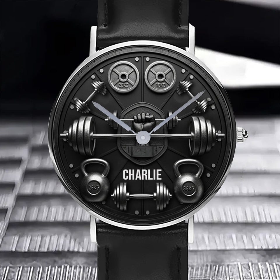 No Pain No Gain - Personalized Fitness Hand Watch
