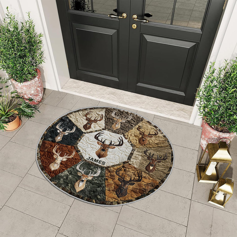 Hunting Season - Personalized Hunting Non-Slip Tufted Rug