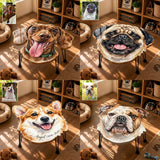 Pet Owner Gift - Personalized Dog Table Custom Shape