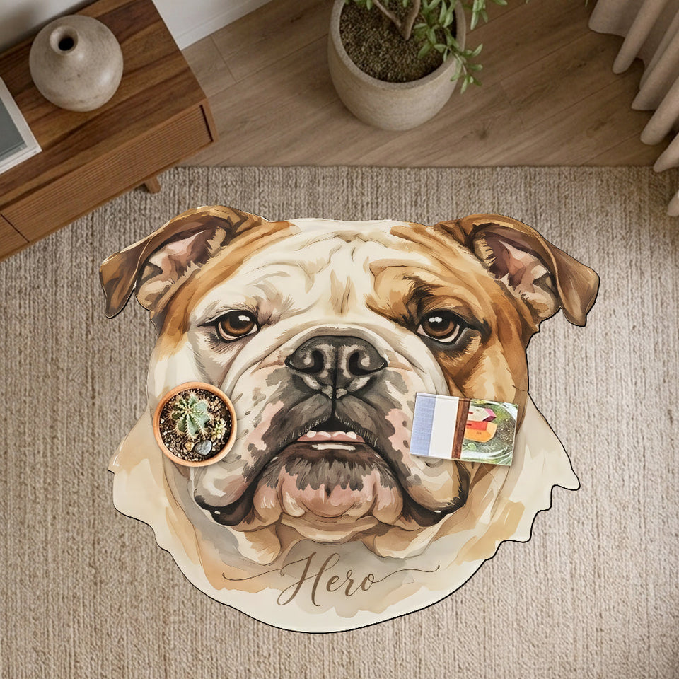 Pet Owner Gift - Personalized Dog Table Custom Shape