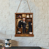 Proud Sailor - Personalized Veteran 2 Layered Wood Sign / Wood Plaque
