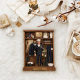Proud Sailor - Personalized Veteran 2 Layered Wood Sign / Wood Plaque