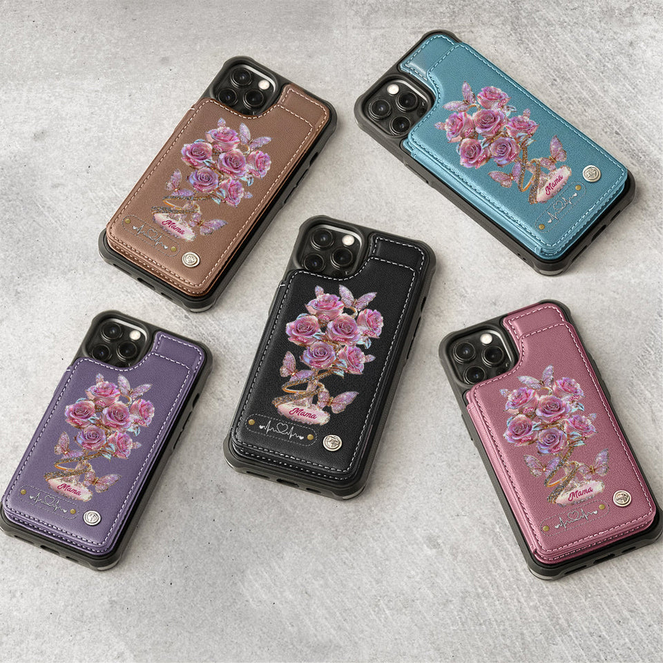 Best Mom Ever - Personalized Mother Wallet Phone Case
